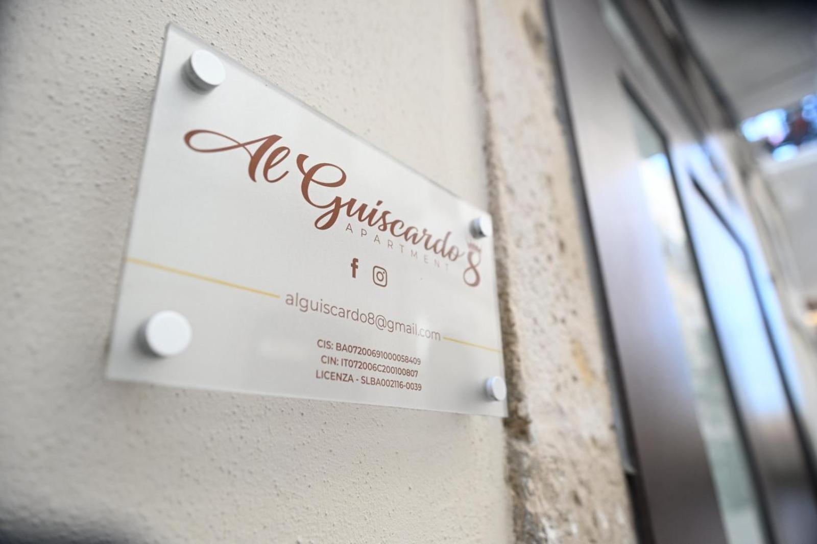 Al Guiscardo 8 Bed & Breakfast Бари Екстериор снимка